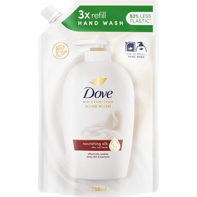 Dove tekuté mýdlo nourishing silk náplň 750 ml