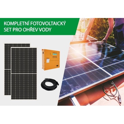 Longi pro ohřev vody AIKO + V-SH 2000 + uchycení na rovnou střechu