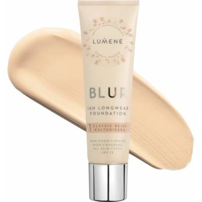 Lumene Nordic Makeup Blur dlhotrvajúci make-up SPF15 1 Classic Beige 30 ml