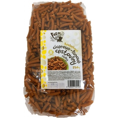 Farmilion cestoviny rúrky bezlepkové cícerovo ľanové 250 g