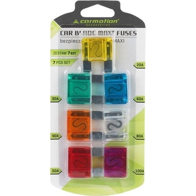 Poistky blister ploché MAXI, 7 ks, Carmotion