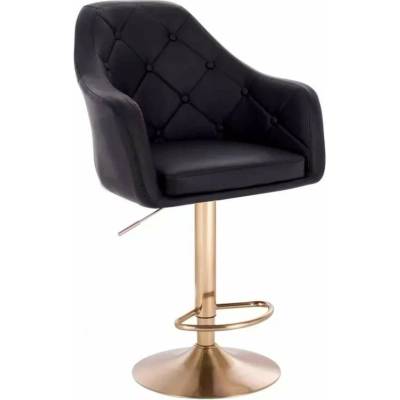 LuxuryForm Design Andora na zlatom tanieri / čierna