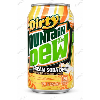 Mountain Dew Dirty Cream Soda 355 ml