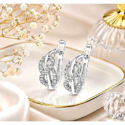 Glare zlaté náušnice 830