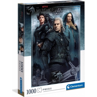Clementoni Netflix Zaklínač The Witcher 39592 1000 dílků