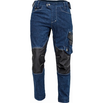 Cerva Neurum DENIM kalhoty do pasu námořnická modrá