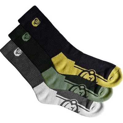 RidgeMonkey Ponožky APEarel Crew Socks 3ks