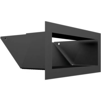 Kratki Mriežka LUFT 90 x 200 mm grafitová 45S