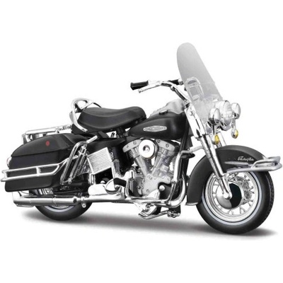 Harley Davidson Maisto 1966 FLH Electra Glide černá blister box 1:18