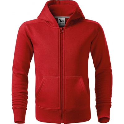 Malfini Trendy Zipper 412 mikina dětská červená
