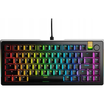 Glorious GMMK 3 PRO HE 75 % Prebuilt Wired GLO-KB-GMMK3-PRO-75-PB-HE-W-BLK-US