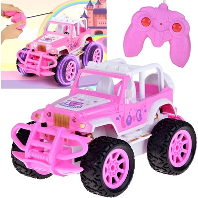JOKO Růžové RC autíčko pro panenky