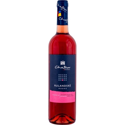 Chateau Modra Rulandské Modré Terroir Polosuché D.S.C. 12% 0,75 l (čistá fľaša)