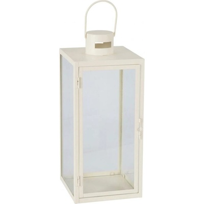 Lampáš kov biely V35/18x18cm veľký