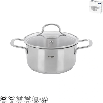 ORION Anett Kastrol s poklicí 2,5 l, nerezový 113602