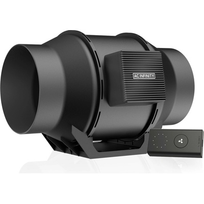 AC Infinity CLOUDLINE A6 Quiet Inline Fan with Speed Controller 150 mm