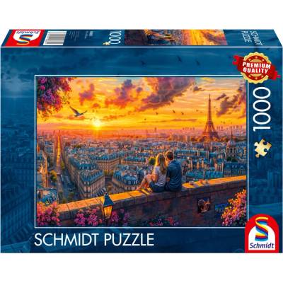 Schmidt Spiele Šepot ze střechy Paříže 1000 dílků