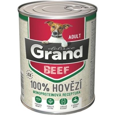 Grand deluxe Adult 100% Hovězí 820 g