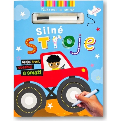 Nakresli a smaž Silné stroje – Hledejceny.cz