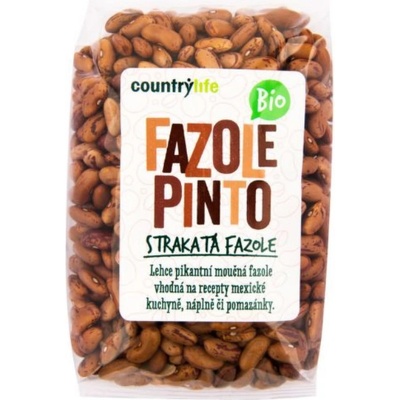 Country life s.r.o. Country Life Fazole pinto BIO 0,5 kg