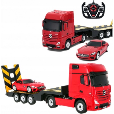 Coil Auta na dálkové ovládání Mercedes-Benz Actros 1:24 červená 2 ks