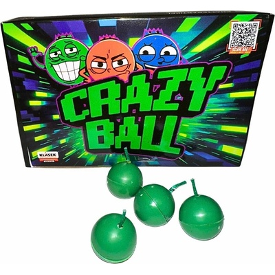 Dětská pyrotechnika CRAZY BALL 24 ks