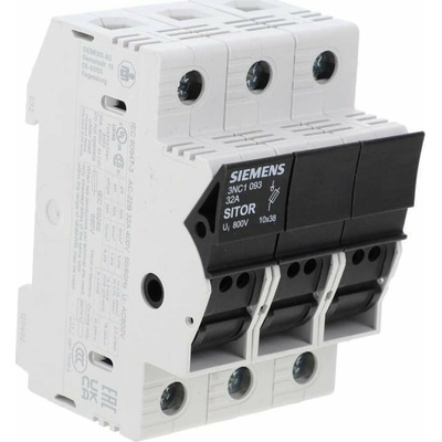 Siemens Válcový pojistkový odpínač 3P 10x38mm 3NC1093