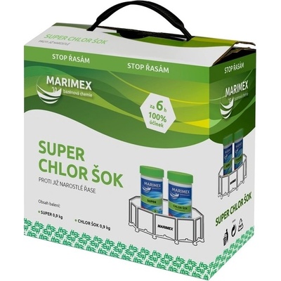 MARIMEX 11301306 AquaMar Super Shock 2x900g – Hledejceny.cz