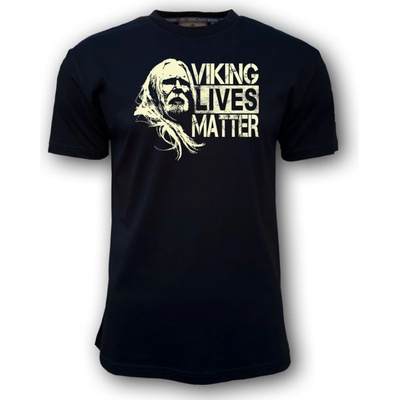 Erik and Sons triko Viking Lives Matter 2025 černé