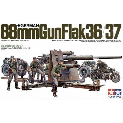 Tamiya 35017 88mm Gun Flak 36/37 1:35