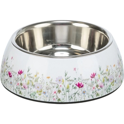 TRIXIE Nerezová miska s květinovým vzorem 750 ml 22 cm – Hledejceny.cz