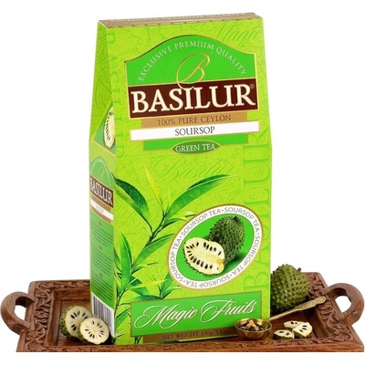 Basilur Magic Green Soursop papír 100 g