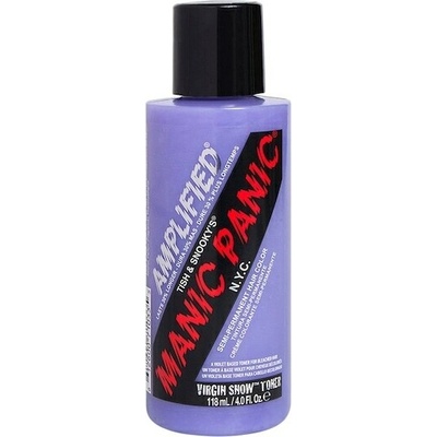 Manic-Panic Barveni-vlasu AmplifiedVirgin Snow - dlouhotrvající veganské barvení vlasů 118 ml