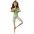 Mattel Barbie V pohybu Hnědovláska v zeleném GXF05