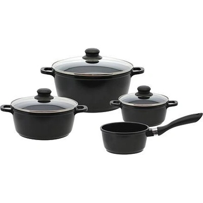 ELO Black Cast Sada hrncov 4 ks, hliníkové ELO BASIC 62440
