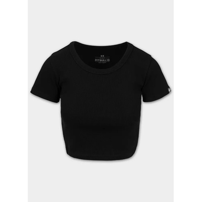 Pit Bull Crop Top biela