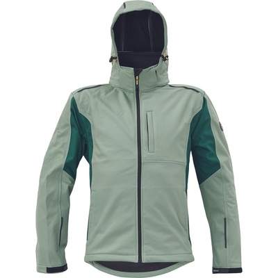 Cerva Dayboro pánska softshell bunda tmavo hnedá