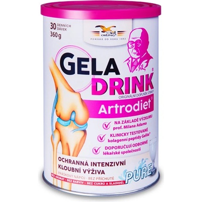 Orling Geladrink Artrodiet Nápoj Pure 360 g