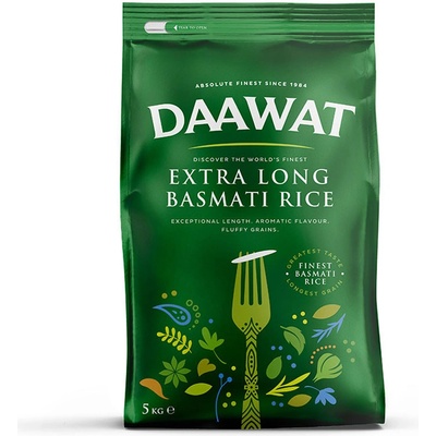 Daawat Extra Dlouhá Basmati rýže 5 kg
