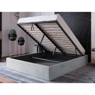 Ami Nábytek Box Line bez čela s úložným prostorem Šedý Velvet