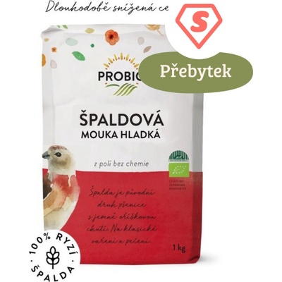 Bioharmonie Špaldová mouka bílá hladká Bio 1 kg