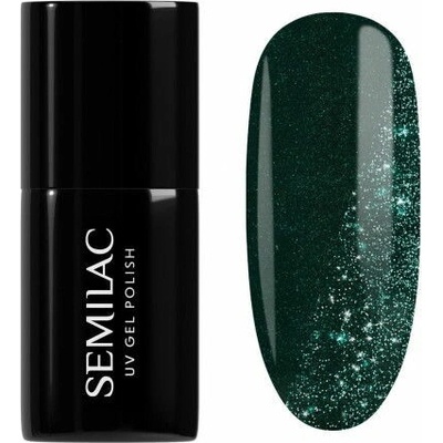 Semilac - gel lak 456 Spectacular Night 7ml Zelená