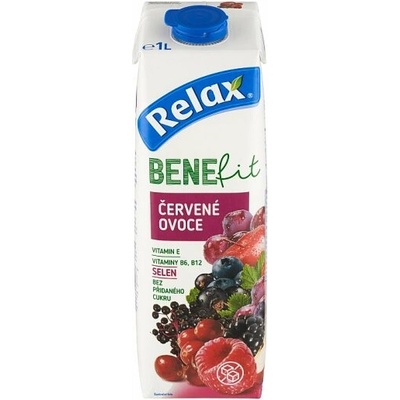 Relax Benefit červené ovocie 1 l
