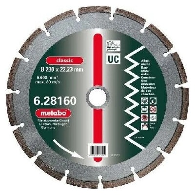 Metabo -Diamantový rezný kotúč 125 x 22,23 mm 628157000