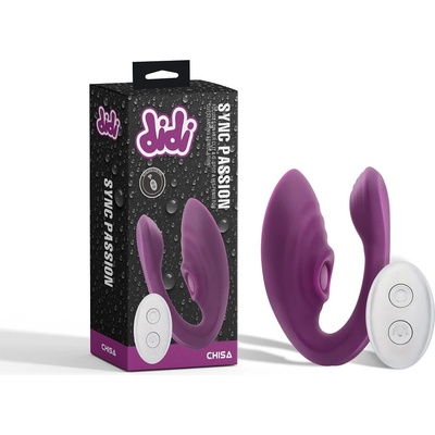 DIDI Párový vibrátor s pulzačním stimulátorem klitorisu