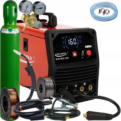 Weldman MIG/MAG, MMA, TIG 40-180 A 230 V