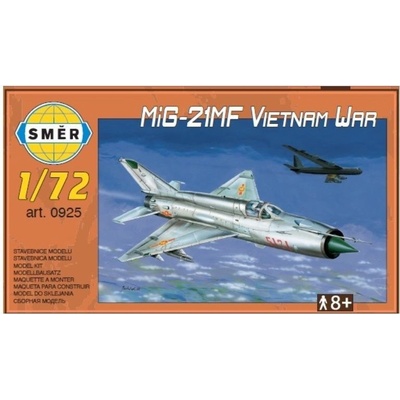 Směr Model MiG-21MF Vietnam WAR 15x21 8cm v krabici 25x14 5x4 5cm 1:72