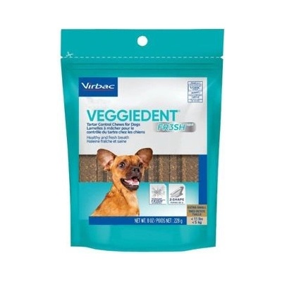 Virbac CET Veggiedent Fresh XS 15 ks 114 g