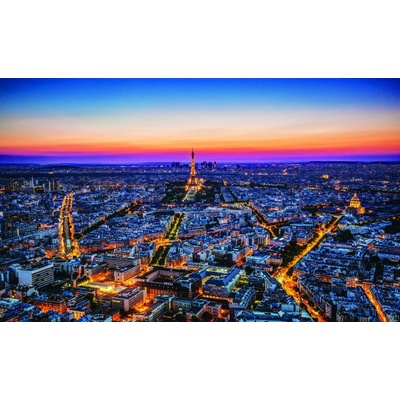 Preinterier FT2711 Fototapeta na stenu Paríž v noci vlies 104cm x 70cm