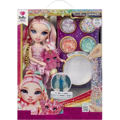 MGA Rainbow High Rainbow Shimmers Bella pink
